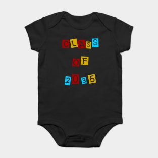 Class Of 2035 Shirt Pre-K Graduate Preschool Graduation Baby Bodysuit